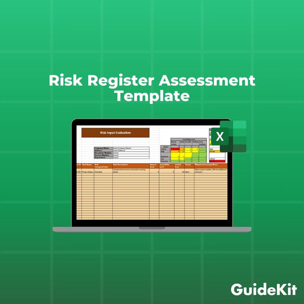 Risk Register Assessment Template