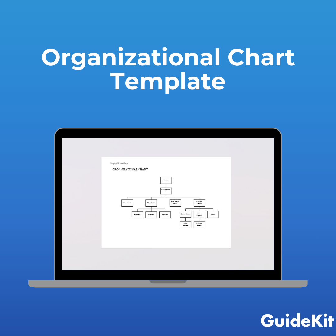 Organizational structure Chart Diagram Template